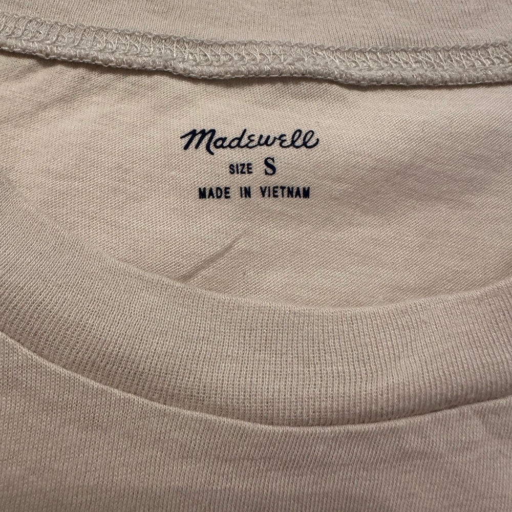 Madewell Graphic Tee, Size Small - Picture 3 of 3